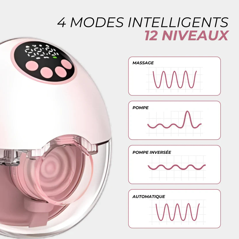 Tire-Lait Électrique Mains-Libres MY382 : La Liberté Nouvelle Génération